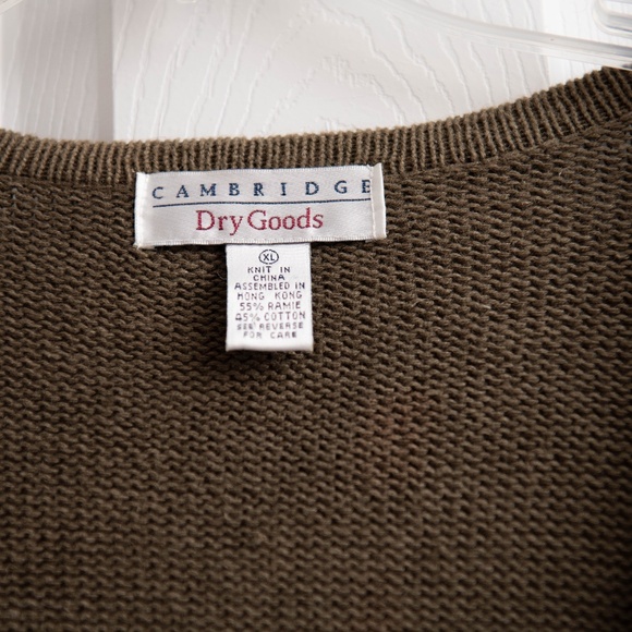 VTG Colorful Stripe Sweater Vest Womens XL Beaded 90s Y2K Cambridge Knit Aztec - Picture 2 of 4